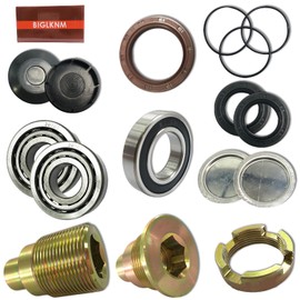 BIGLKNM Swingarm Bearing Bolt Seal Kit & O-Ring & Lock Nuts & Cap Rebuild Kit Fit for Rancher 350 400 TRX350FE TRX350FM TRX350TE 2x4 4x4 Foreman 400 450 500 Rubicon 500