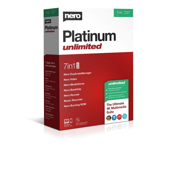 Nero Platinum Suite - multilingual | Video Editing | Backup