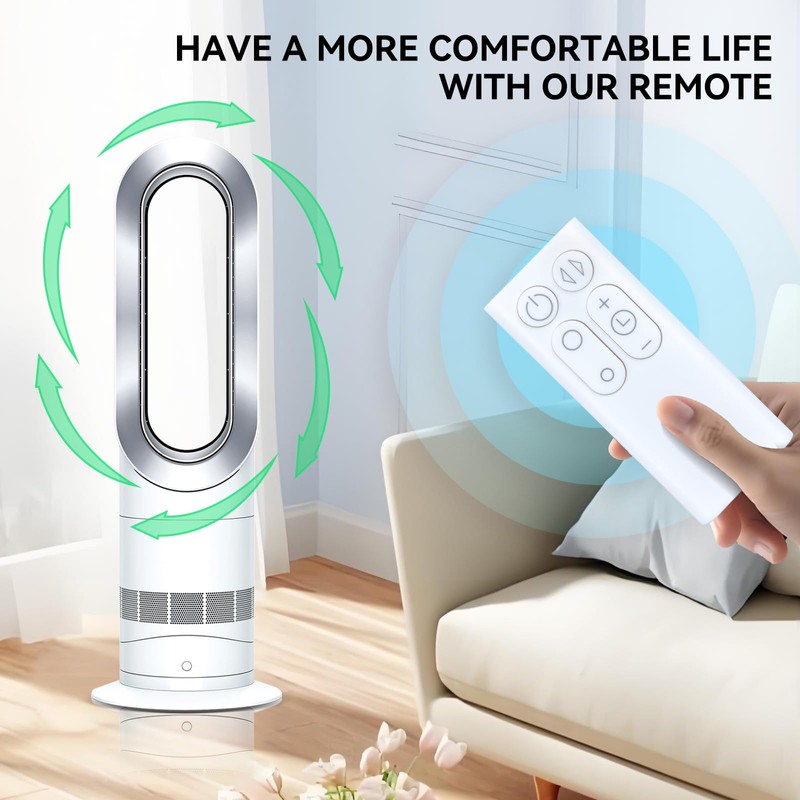 ‎MOVHEIYL Replacement Remote Control Compatible for Dyson AM07 AM06 AM08