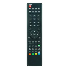 AULCMEET Fernbedienung Ersatz passend für NORDMENDE WEGAVISION FHD32A, FHD43A, FHD24A