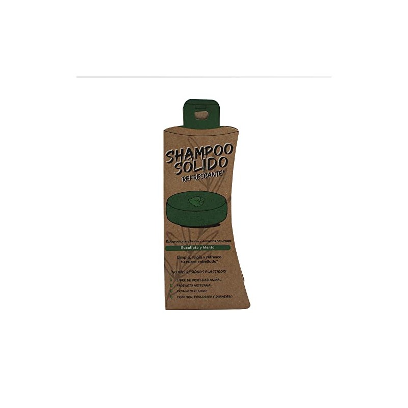 Shampoo Sólido Refrescante Árbol Verde, 1 unidad, 1