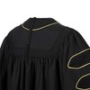 Erligo Unisex Deluxe Doctoral Graduation Gown and Doctoral Hood 8-Sided