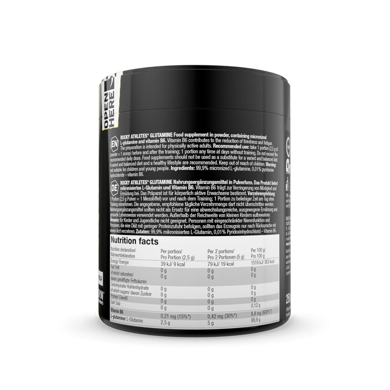 Olimp Sport Nutrition Rocky Athletes - Glutamin, 1er Pack (1