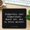 Mr. & Mrs. Panda Mauspad Spruch Didgeridoo Musik - Geschenk,