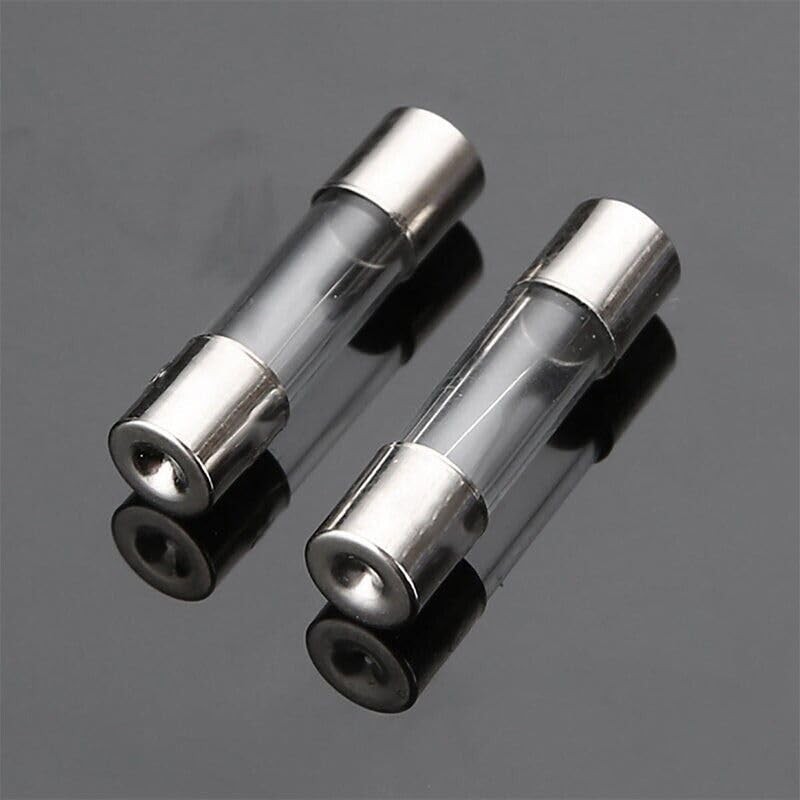 AIMALL 20Pcs M205 Glass Fuse 5mm x 20mm Slow Blow