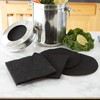 RSVP International Charcoal Compost Bin Filter 2-Piece Set Helps Keep