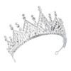 Women Wedding Crown Exquisite Rhinestone Bride Crown Hair Accessories for