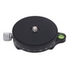 Camera Panoramic Panning Base with Level 60MM Aluminum Alloy CNC