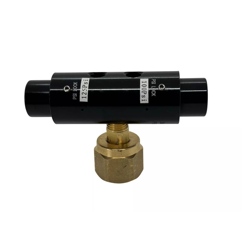 Preece Precision Drag Race Co2 Dual Outlet Regulator 100PSI /