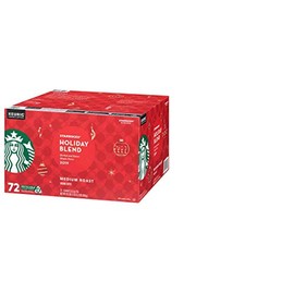 Starbucks Coffee Holiday Blend K Cup Pods, 29.2 Oz, 72 Count