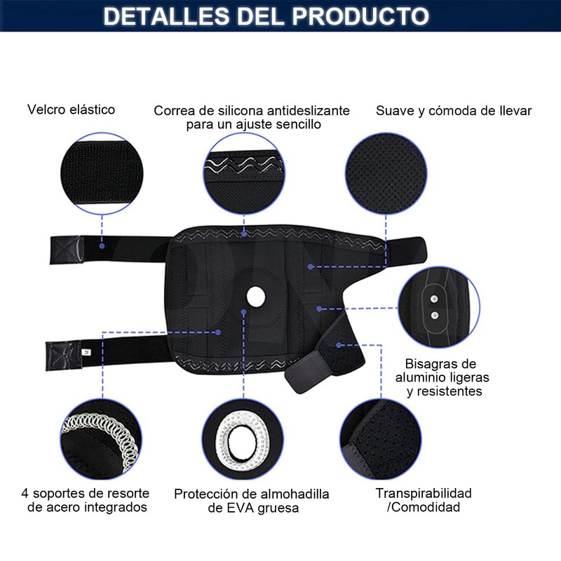 Lmkb Rodillera Ortop?dica y Deportiva con Estabilizadores