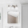 Simple Designs VT1023-BSN 19.25" Classic 3 Light Winding Metal and