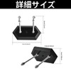 Youact Skateboard Hanger Wall Mount Hook Set Display Holder Fixed