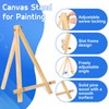 16 Pack 9 Inch Wood Tabletop Easel Canvas Stand Bulk