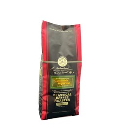 Coffee Beans 100% Arabica Coffee Beans Colombia Supremo Straight Coffee 1lb 1 lb (454 g) Deep Roasted [Extra Fine Grinding Espresso Powder]