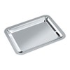 Ten Rectangular Tray Silver-Plated Cod.EL002 cm 13.25 x 10.5 x