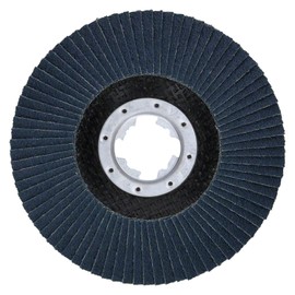 Bosch Accessories Professional Angled Flap Disc Best (for Metal, X-LOCK, X571, Diameter 115 mm, Grit Size K120)