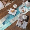 Table Runner Teal 40 x 140 cm Table Runner Autumn
