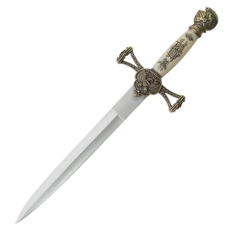 MASTER USA – Medieval Mini Short Sword, Stainless Steel Blade