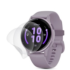 Garmin Vivoactive 5 Anti-Glare Film, Soft TPU Material, Vivoactive 5 Protective Film, Anti-Glare, Anti-Bubble, Anti-Fingerprint, Anti-Scratch, Easy Installation, Garmin Vivoactive 5 LCD Protective