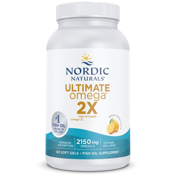 Nordic Naturals, Ultimate Omega 2X, 2150mg Omega-3, Fish Oil with
