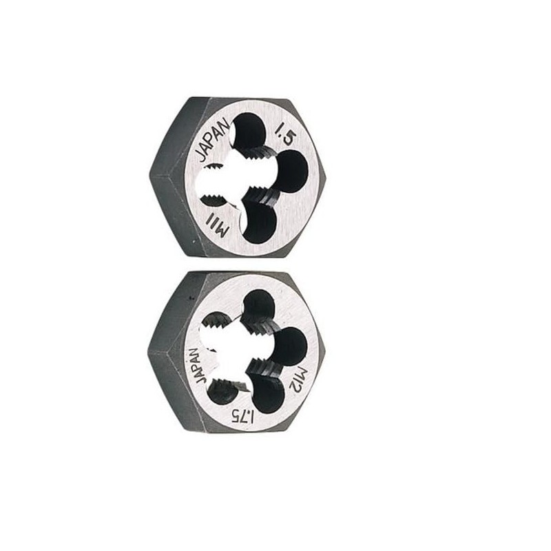 Draper 79198 5-Piece Metric Hexagon Die Nut Set