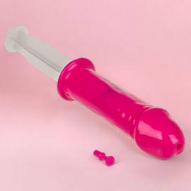 MIJOMA Shooter Syringe Shape 40ml 14cm Jello Shot Syringe Leakproof & Reusable Food Grade Material for Stag Night Birthday Party