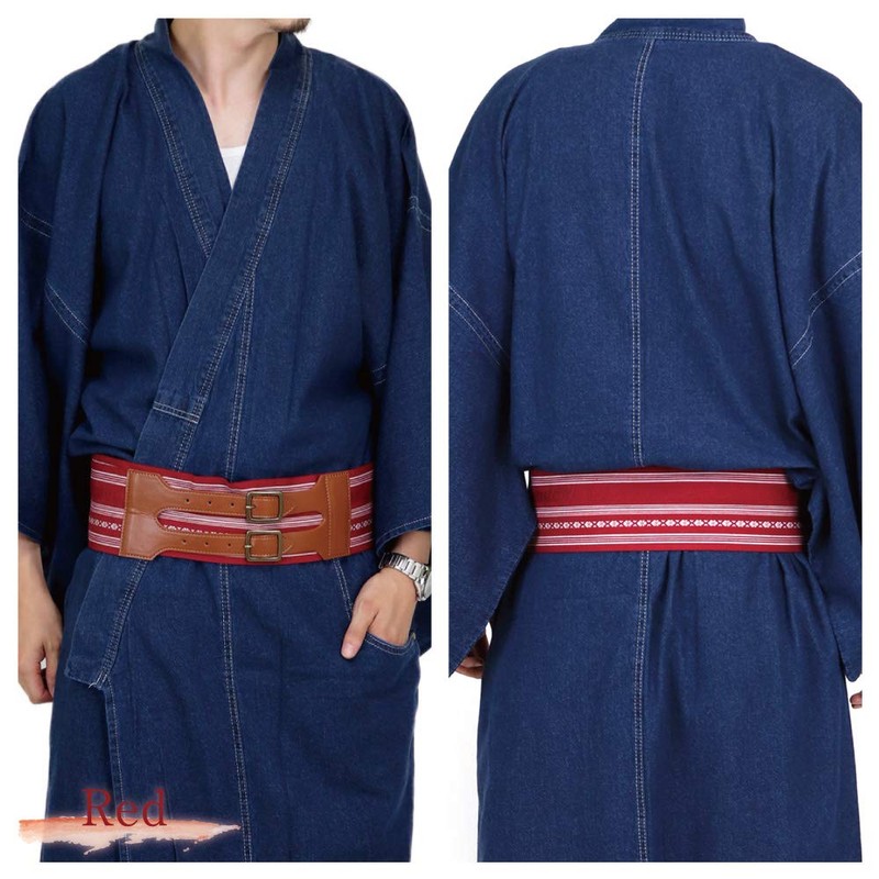 SWINGPLUS Men's Obi Belt, Kimono Obi Belt, Kimono Obi, Made