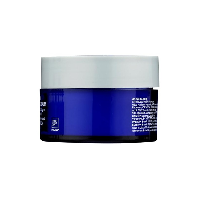 Andalou Naturals Bálsamo limpiador de hidratación profunda, 3 FZ