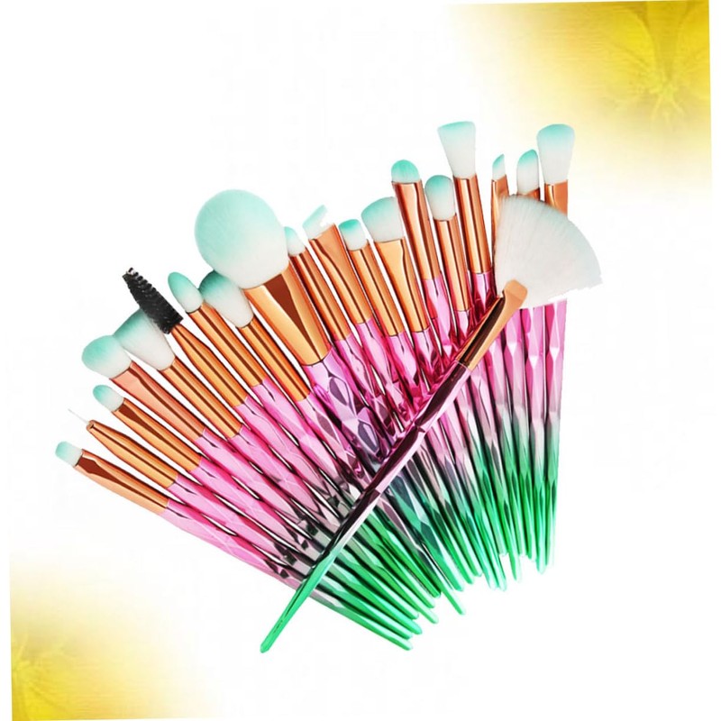 Mikinona Complete Makeup Brush Set 20pcs Makeup Tools Cosmetic Brushes