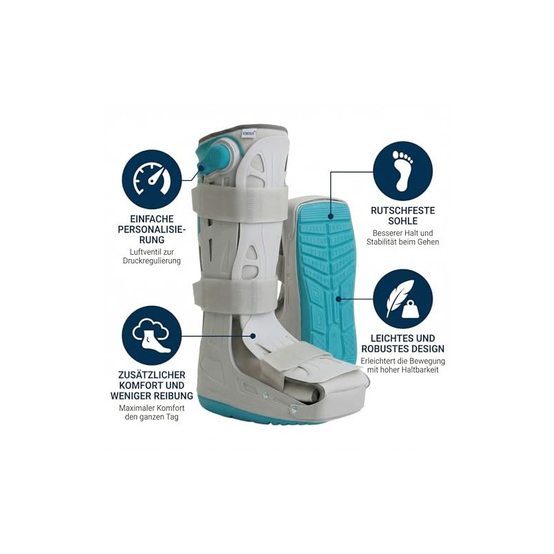 KMINA Inflatable Walking Boot (Size L)