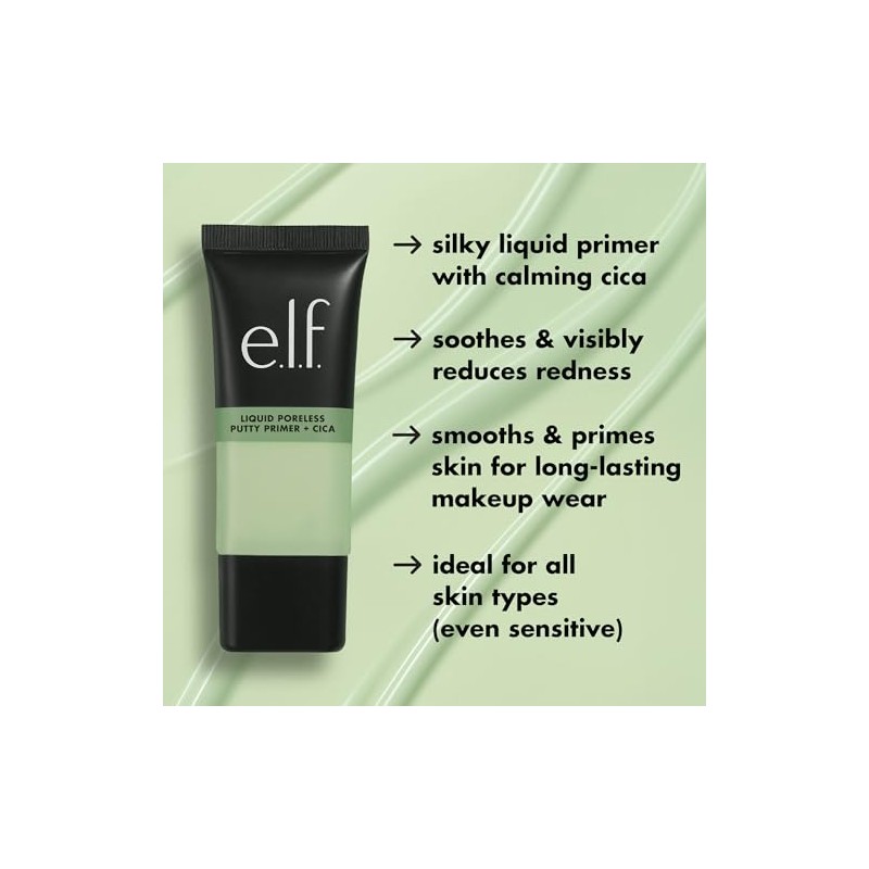 e.l.f. Primer Liquid Poreless Putty Primer + Cica