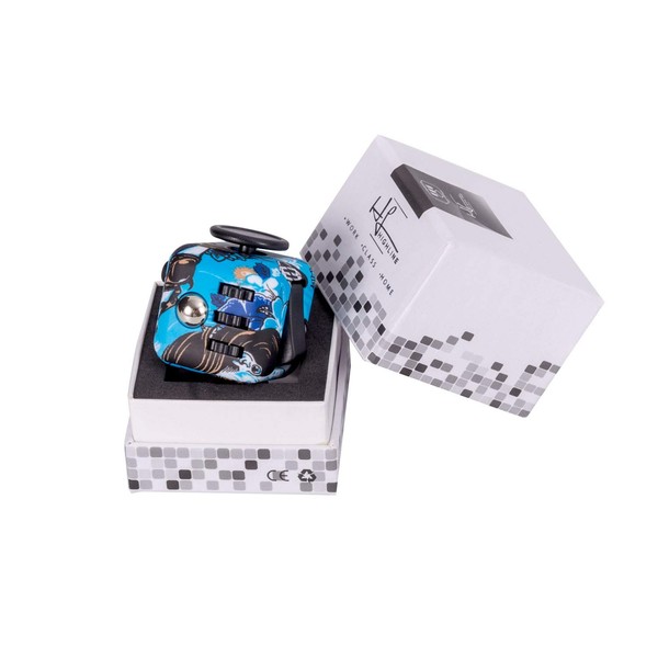 Highline Skull Fidget Cube Fidget Toy for ADD and Stress Relief Fidget Sensory toys for Adults and Children (Skull)