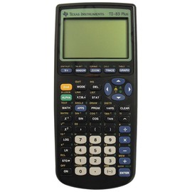 Texas Instruments TI-83 Plus Programmable Graphing Calculator (Packaging and Colors May Vary)