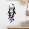 Zingtsing 3 Rings Moon Dream Catcher Hanging Decor Dreamcatcher Wall