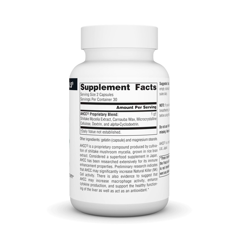 Source Naturals AHCC Increases Natural Killer Cell Activity* 500mg -