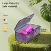 TALVOLC M PU Leather Weekly Pill Organizer, Detachable Travel Pill