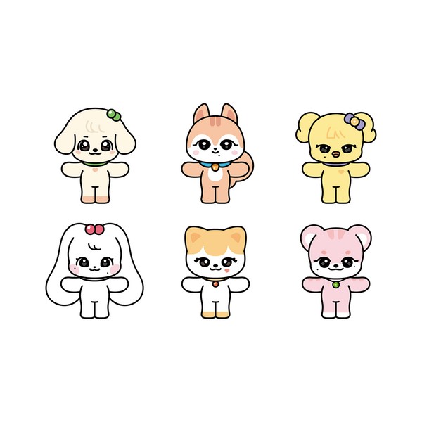 IVE [POB] IVE - FLUFFY PLUSH / MINIVE POP-UP [WELCOME