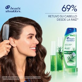 Head  Shoulders Shampoo Anti-Caída Renovación Capilar con romero para el cabello, ayuda con la retención de cabello 375 ml                            
