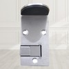 Silver Door Slam Stopper and Noise Reduction Holder Right-Hand Door