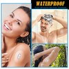 64 Pcs Shower Waterproof Patches Transparent Waterproof G6 Adhesive Patches