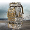 Large capacity backpack, military big size bag, travel bag, exercise bag BS-09 Beige/FREE 2ea