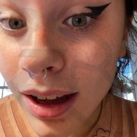 ZS 16G & 14G Mustache Septum Rings - Stainless Steel Buffalo Horseshoe Nose Septum Hanger Piercing Jewellry (14g, Silver)