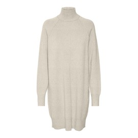 VERO MODA Female Knitted Dress VMGOLD Short Dress, Birch