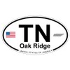 US Decal, Inc. Oak Ridge, Tennessee Oval Sticker