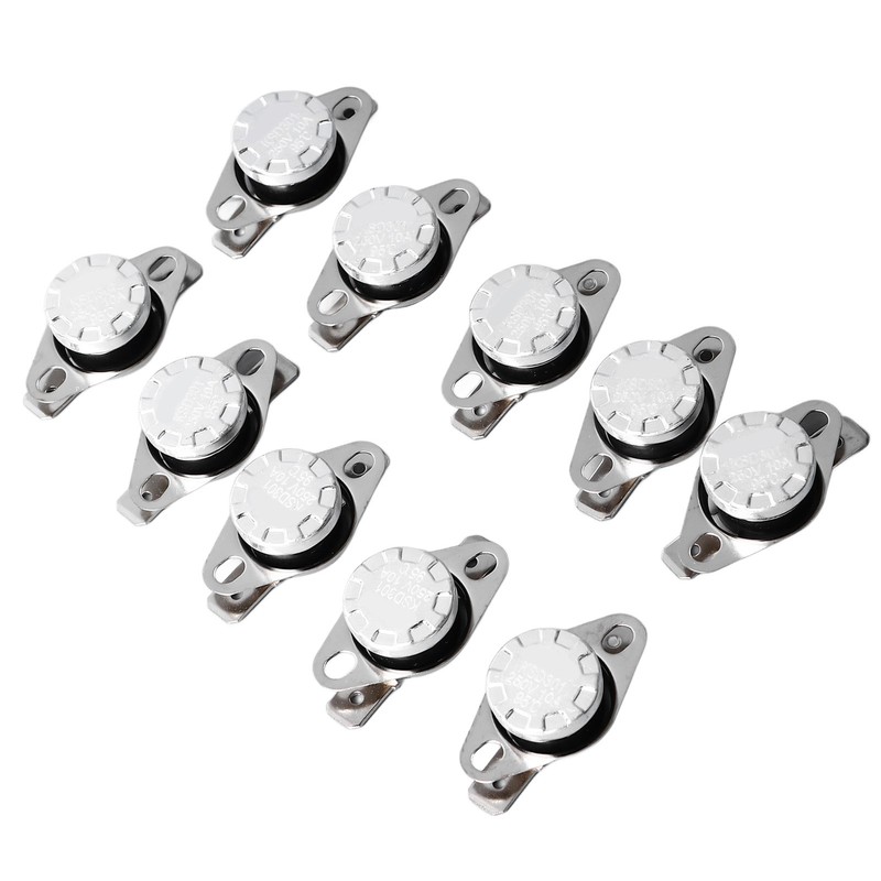 10Pcs Thermal Control Switch Quick Response High Accuracy Control 95℃