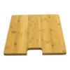 BambooMN Brand Bamboo Griddle Cover/Cutting Board for Viking Cooktops, Horizontal