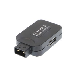 AConnect Dtap Ptap Power Adapter Connector for V-Lock V-Mount Battery Plug Converter D-Tap P-Tap to USB 5V DC 8V Female D Tap Output Multifunctional