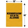 Kennesaw State Owls Alumn Garden Yard Flag