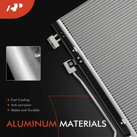 A-Premium Air Conditioning A/C Condenser Compatible with Dodge Ram 2500, Ram 3500, 2003